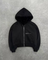 Hooded Hoodie Two Sides Can Wear Vintage Leopard Print Zipper Hoodie