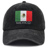2pcs Mexico Hats For Women Men,Mexican Flag Baseball Cap, Fathers Day Patriotic Christmas Birthday Gifts For Dad Mom Papa Mama Grandpa Husband Wife