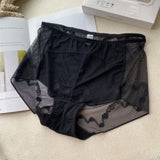 Three Pcs Boxed Women's High Waist Lace Panties