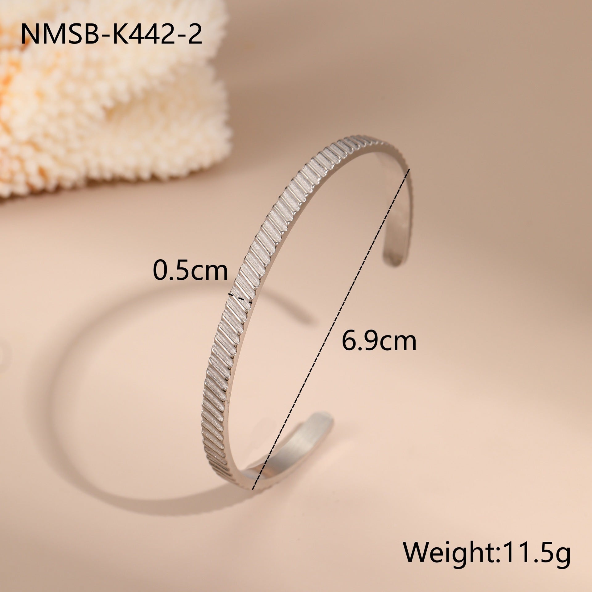 Design Sense Graceful Personality Stainless Steel Bracelet Titanium Steel