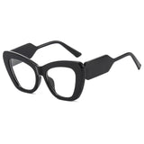 Plain Contrast Color European And American Sun Glasses
