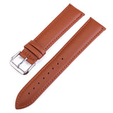 Plain Strap Waterproof Leather Watch Strap Watch Strap Accessories Pin Buckle Strap