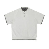 Retro Summer Zipper Short Sleeve