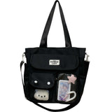Japanese Handbag Large Capacity Student Class Tote Bag Campus Bag