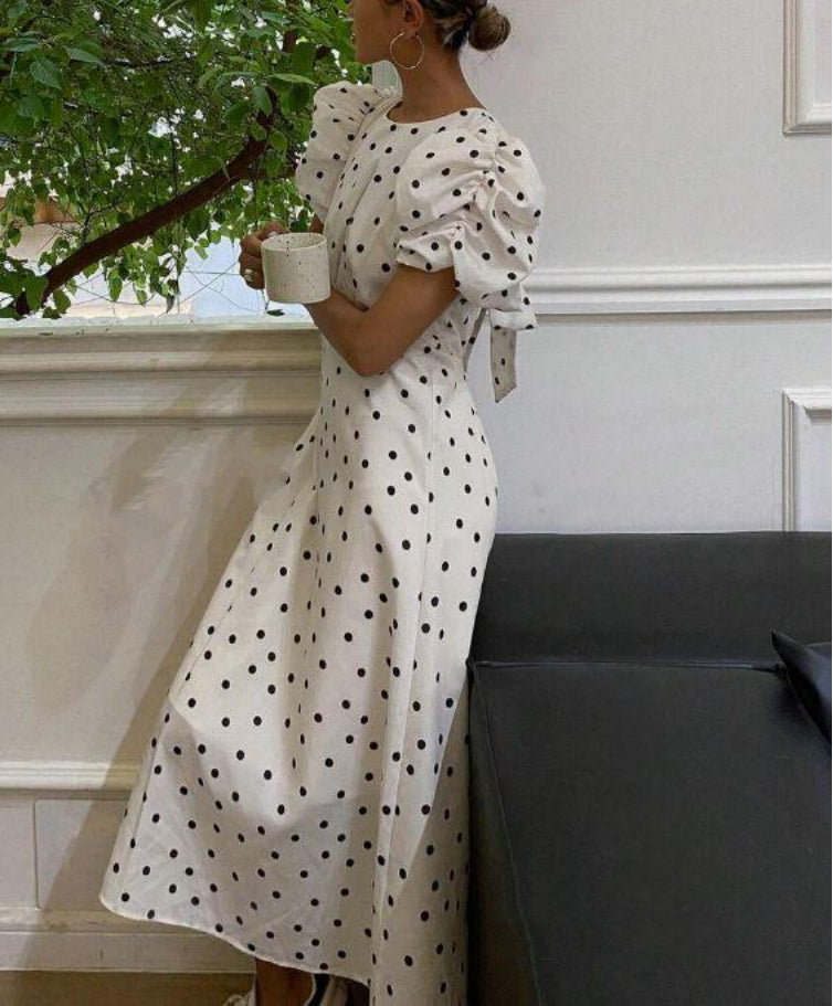 Fashion Trend Polyester Fiber Women's Dress