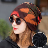Hat Women's Autumn and Winter Fashion Multifunctional Hood