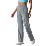 Mid Waist Loose Track Casual All-matching Straight Pants