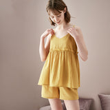 Short sleeve + shorts pajamas