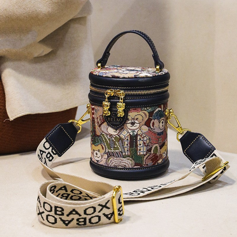 Special-interest Design Cartoon Bear Women's Bag