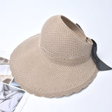 Outdoor bow hat with big bow
