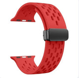 Magnetic Folding Buckle Silicone Strap