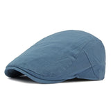 Spring And Summer Thin Simple Solid Color Beret British Painter Hat