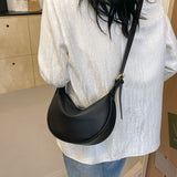 Soft Leather Large Capacity Underarm All-match Shoulder Messenger Bag
