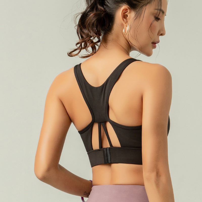 Shockproof sports underwear ladies back