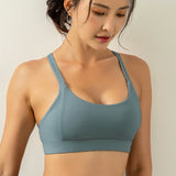 Sports underwear ladies running yoga vest