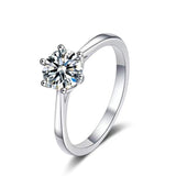 Moissanite Diamond Ring Carat Classic Couple