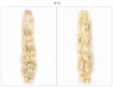 Wig ponytail female claw clip ponytail curly hair clip ponytail wig