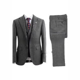 New Men's Suit Casual Three-piece Suit