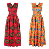 African geometric dress