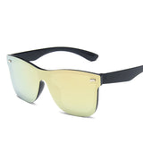Sun Glasses Men's Colorful Reflective Windshield