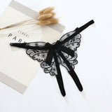 Ladies Fashion Personality Butterfly Embroidered Panties
