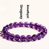 Natural Amethyst Scattered Beads Uruguay Bracelet