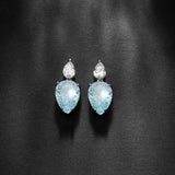 Fashion Personality Water Drop Earrings Women