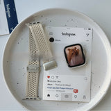 Upgraded Double Loop Knitted Nylon Magnetic Buckle Strap