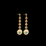 European And American Personality Affordable Luxury Fengcai Oil Ear Rings