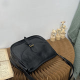 High-grade Messenger Bag Special-interest Design Textured One-shoulder Bag All-matching