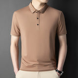 Men's Short-sleeved T-shirt Clothing For Middle-aged Dad Loose Casual