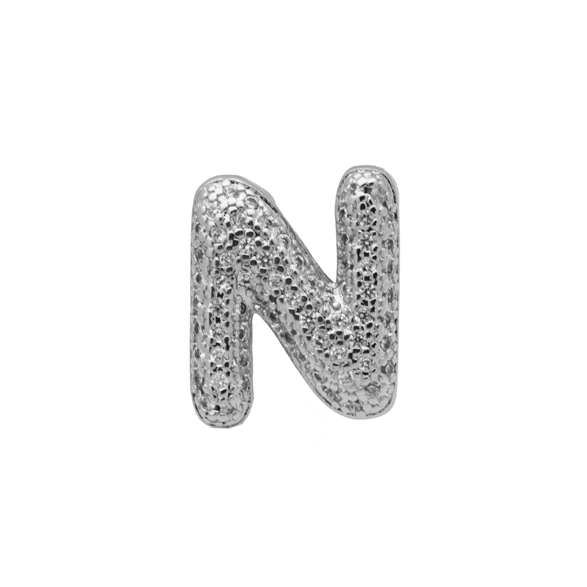 Retro Trend 26 English Micro Inlaid Zirconium Letter Bracelet