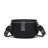 Women's First Layer Cattlehide Leather Fashion Casual Messenger Bag