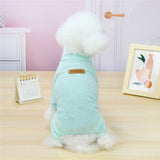 Thin VIP Bichon Small Dog Cat Homewear Pajamas