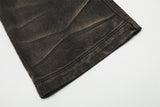 Creasing Distressed Dirty Jeans For Men