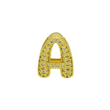 Retro Trend 26 English Micro Inlaid Zirconium Letter Bracelet