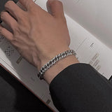 Fashion Personality Cuban Keel Bracelet Men