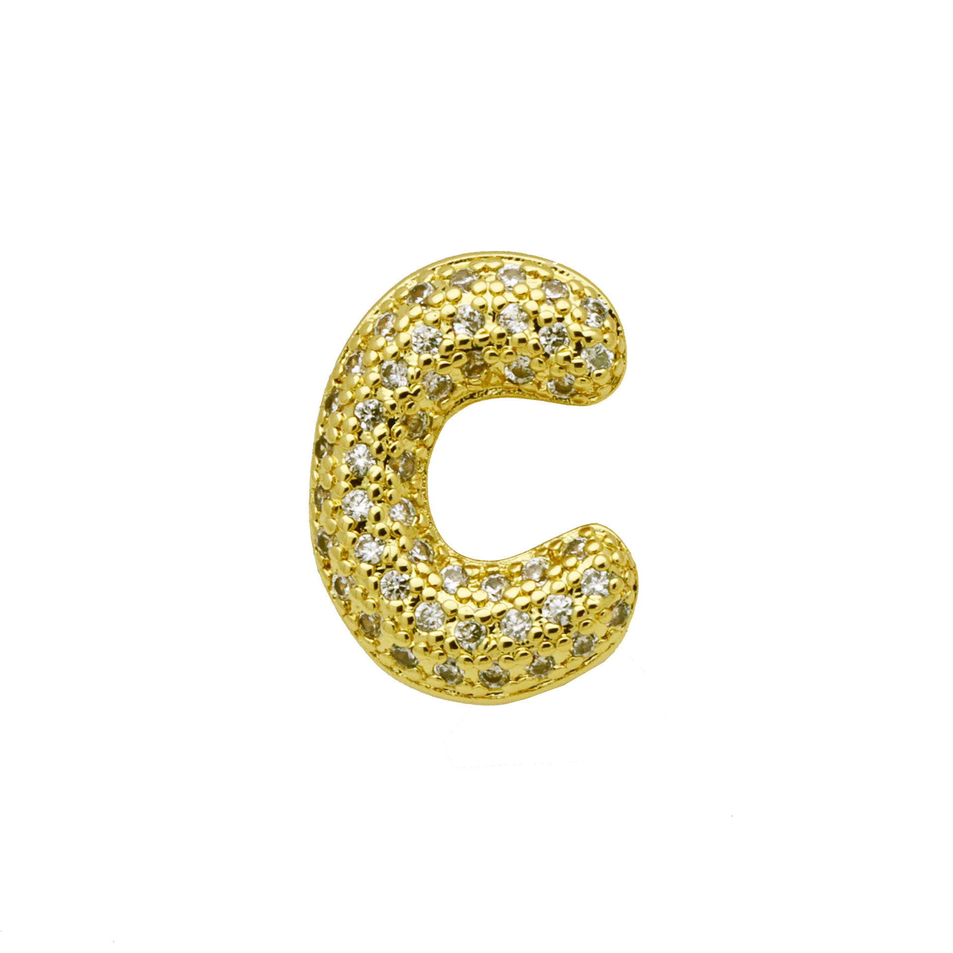 Retro Trend 26 English Micro Inlaid Zirconium Letter Bracelet