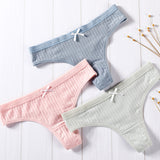 3 Pcs Set G-String Thong Panties