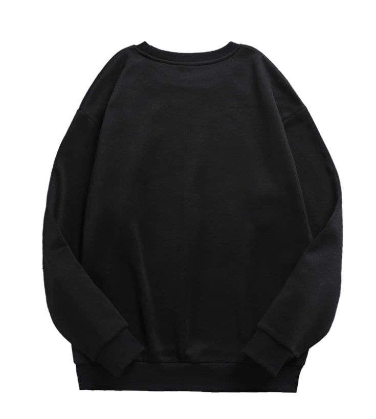 Thermal Lined Sweatshirt,Long Sleeve Tops Graduation