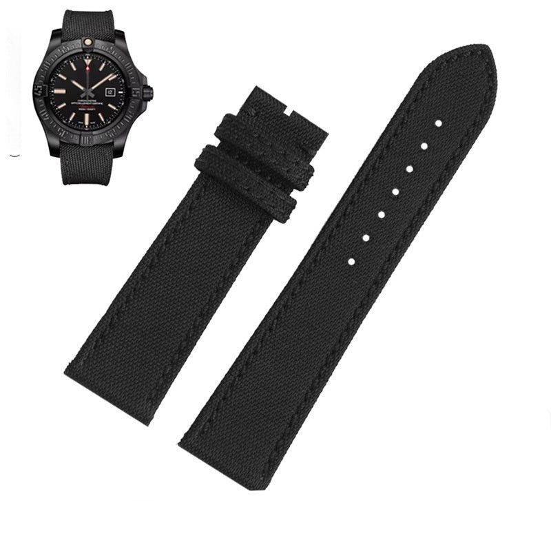 Creative All-match Nylon Canvas Watch Strap