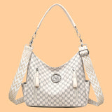 Retro Simple Printed Shoulder Messenger Bag