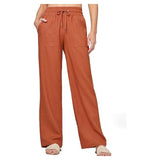 Women's Linen Wide-leg Cotton And Linen Casual Beach Summer Pants