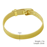 Retro Trend 26 English Micro Inlaid Zirconium Letter Bracelet