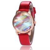 Trendy And Fashionable Rainbow Face Women's Watch