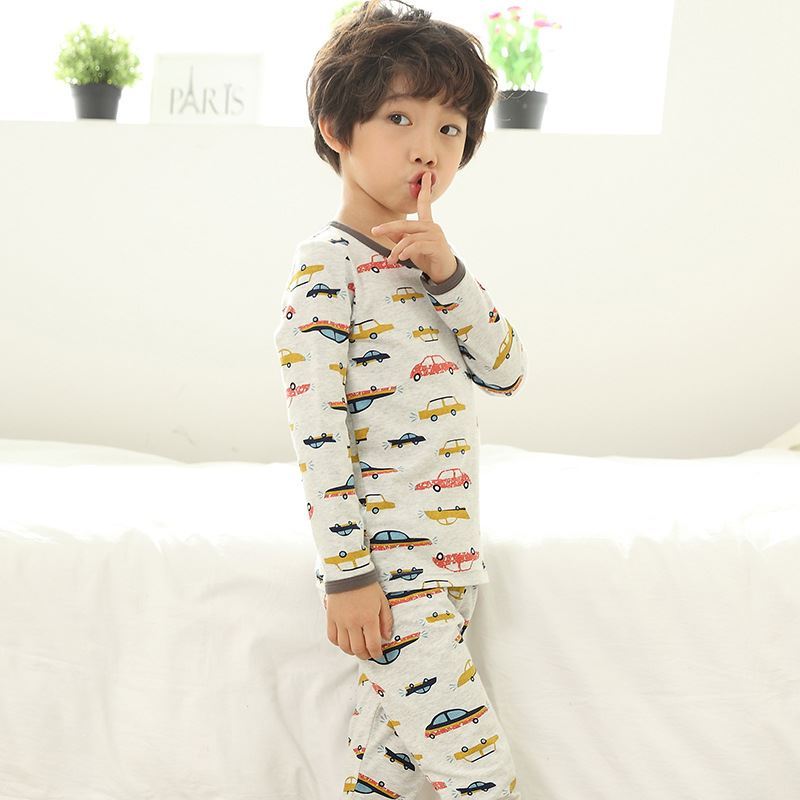 Children's cotton clothes suit