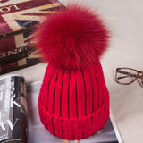 Fur ball fur hat