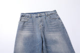 Tie-dye Gradient Denim Trousers Men