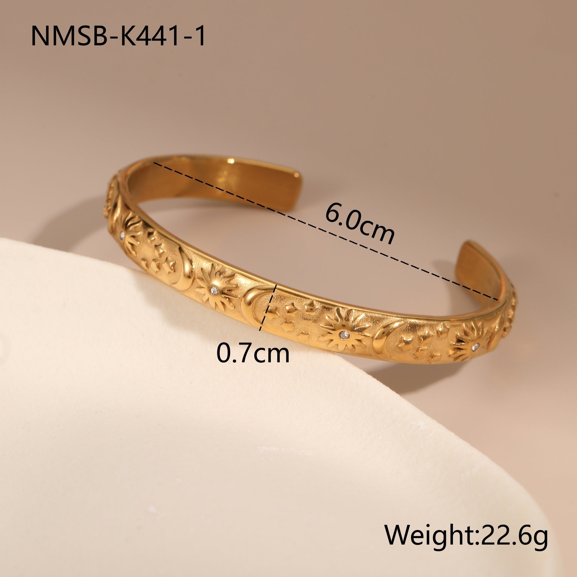 Design Sense Graceful Personality Stainless Steel Bracelet Titanium Steel