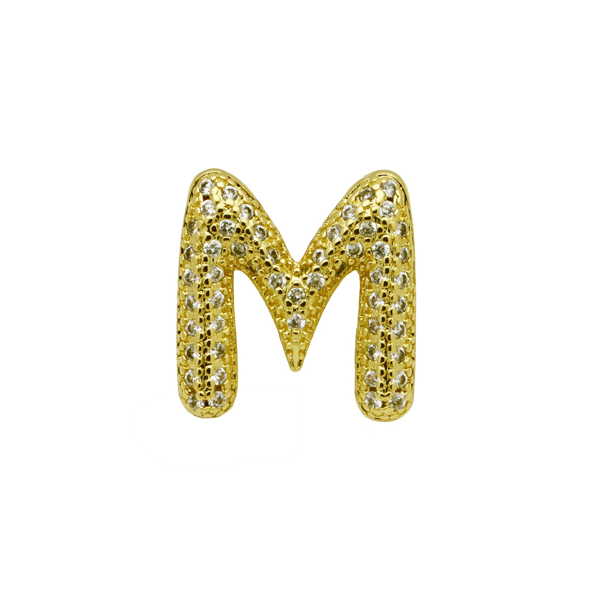 Retro Trend 26 English Micro Inlaid Zirconium Letter Bracelet